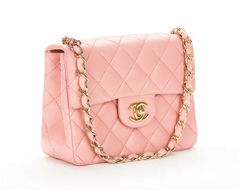 chanel bag pink mini|Chanel mini flap bag lambskin.